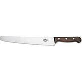 "VICTORINOX PASTRY KNIFE, WAVY BLADE, 26 CM, ROSEWOOD HANDLE." - Mabrook Hotel Supplies